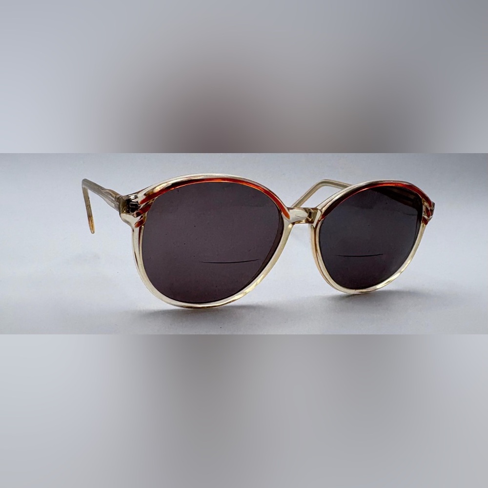 Ocean O-14 Brown Translucent Oval Sunglasses Frames Only